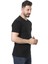 %100 Pamuk Regular Fit Bisiklet Yaka Basic Düz Kısa Kollu Tişört 4