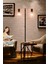 2 LED Gece Kitap Okuma Işığı Standlı 3 Mod'lu Şarjlı Dekor LED Lamba Rustik Ampul Lambader Fener 1