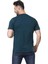 Regular Fit Bisiklet Yaka %100 Pamuk Basic Düz Kısa Kollu Tişört Astronot Baskılı 3