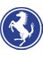 Ferrari Logo Mavi 55 x 55 mm Sticker 10'lu 1