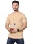 Regular Fit Bisiklet Yaka %100 Pamuk Basic Düz Kısa Kollu Tişört Astronot Baskılı 1