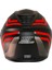 M-966 WX20 Red Çene Açılır Motosiklet Kaskı 4