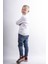 Erkek Çocuk Beyaz Gömlek | %100 Pamuk Jakarlı Slim Fit Uzun Kol İtalyan Yaka Çocuk Gömlek | Bayram, Doğum Günü ve Özel Günler İçin | 5-6 Yaş 4