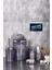 5 Parça Mermer Desen Banyo Seti / Wc Fırçalık, Sıvı - Katı Sabunluk, Çöp Kovası, Diş Fırçalık 1