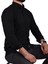 ADV-2608 Slimfit Likralı Gömlek /siyah/m 1
