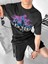 New York Baskılı Oversize T-Shirt Siyah 1