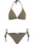 Üçgen Gold Simli Dokulu Üçgen Bikini Takım 1