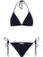 Düz Siyah Üçgen Bikini Takım 1
