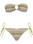 Arkası Büzgülü Triko Üçgen Bikini Takım 1