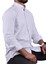 ADV-2609 Slimfit Keten Gömlek /beyaz/m 3