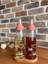 Pembe Ahşap Standlı 3'lü Cam Yağlık ve Sirkelik Seti, 750 ml, Kahverengi 3