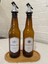 2'li cam zeytinyağlık seti, bambu detaylı, şık ve kullanışlı, 300 ml, kahverengi 1