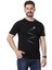 Regular Fit Bisiklet Yaka %100 Pamuk Basic Düz Kısa Kollu Tişört Bisiklet Baskılı 2