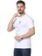 Regular Fit Bisiklet Yaka %100 Pamuk Basic Düz Kısa Kollu Tişört Bisiklet Baskılı 3