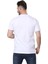 Regular Fit Bisiklet Yaka %100 Pamuk Basic Düz Kısa Kollu Tişört Bisiklet Baskılı 4