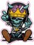 70 x 90 mm Sticker 10'lu 1