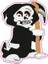 75 x 100 mm Sticker 10'lu 1