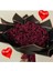 1o Lu Solmayan Gül Buketi Bordo 1