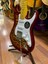 Desenli Sunburst 2 Sıngle 1 Humbucker Elektro Gitar-Kılıf Kablo Pena Dahil 4