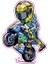72 x 100 mm Sticker 10'lu 1