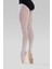 Dancewear Arkası Çizgili Beyaz Bale Çorabı 1