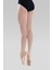 Dancewear Arkası Çizgili Pembe Bale Çorabı 1
