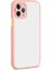 Apple iPhone 12 Pro Kılıf Tuva Hux Kapak-Pembe 1