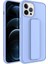 Apple iPhone 12 Pro Kılıf Tuva Qstand Kapak-Lila 1
