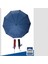 Ponchi Tam Otomatik Açma Kapama 10 Tel Fiber Kısa Rüzgar Korumalı Lacivert Ponchi Kumaş 1 Adet 2