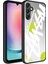 Galaxy A14 Kılıf Aynalı Desenli Kamera Korumalı Parlak Uzrm Mirror Kapak-Yazı 1