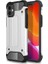Apple iPhone 12 Mini Uyumlu Tuva Crash Silikon Kapak-Gri 1