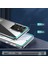 Samsung Galaxy S21 Ultra Kılıf Standlı Şeffaf Silikon Uzrm L-Stand Kapak-Renksiz 3