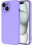 Apple iPhone 15 Plus Kılıf Tuva Mara Laaakan Kapak-Lila 1