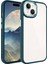 Apple iPhone 15 Plus Kılıf Tuva Krom Kapak-Koyu Yeşil 1