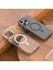Apple iPhone 15 Pro Max Kılıf Tuva Wireless Şarj Özellikli Şeffaf Efsane Kapak-Renksiz 3