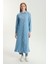 Pullu Sırt Detaylı Denim Giy Çık 0251 1