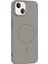Apple iPhone 13 Kılıf Magsafe Şarj Özellikli Uzrm Ruby Silikon Kapak - Desert Titanyum 3