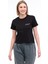 WL ANNA 11 5FX Siyah Kadın Kısa Kol T-Shirt 1