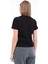 WL ANNA 11 5FX Siyah Kadın Kısa Kol T-Shirt 2