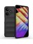 Infinix Hot 30I Kılıf Esnek Tpu Oyuklu Arka Yüzey Tasarımlı Uzrm Etnik Silikon Kapak - Siyah 1