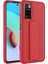 Xiaomi Redmi Note 11S Global Kılıf Tuva Qstand Kapak-Kırmızı 1