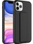 Apple iPhone 11 Pro Max Uyumlu Tuva Qstand Kapak-Lila 2
