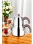 Paslanmaz Çelik Çaydanlık Takımı, 2.5L, Rose Kulp, Modern ve Şık Tasarım 1