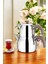Paslanmaz Çelik Çaydanlık Takımı, 2.5L, Rose Kulp, Modern ve Şık Tasarım 5