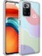 Xiaomi Redmi 10 Kılıf Airbag Kenarlı Renkli Desenli Silikon Uzrm Elegans Kapak-No7 1