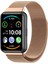 Huawei Watch Fit 2 Uyumlu Krd-01 Metal Kordon - Rose Gold 1