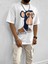 Champions Baskılı Oversize T-Shirt Beyaz 2