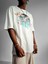 Baskılı Oversize T-Shirt Beyaz 1