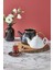 Şık Siyah Emaye Çaydanlık Takımı ve Demlikli Set, 2,3 L 2