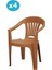 MT-GF141 Zaffiro Plastik Bahçe Balkon Sandalye 4'lü Set 1